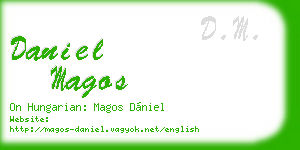 daniel magos business card
